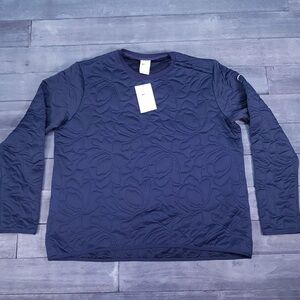 Nike women’s sweatshirt quilted floral pattern size XXL